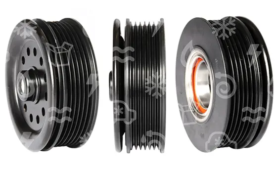 spojka pro kompresor DENSO, LEXUS / TOYOTA, poly V6, 12V, prům. 100 mm